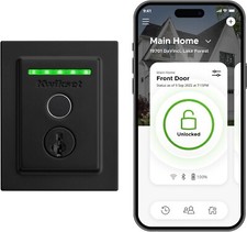Kwikset Halo Touch Fingerprint Wi-Fi Smart Lo...