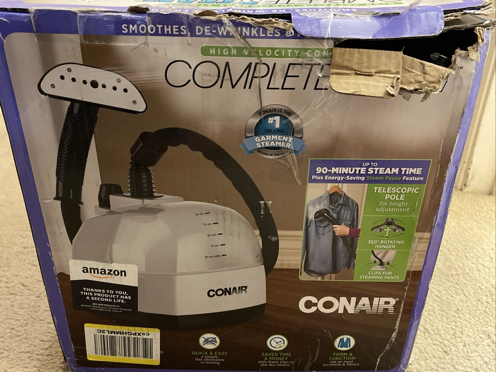 Conair Ultimate Upright Household Garment Steamer
