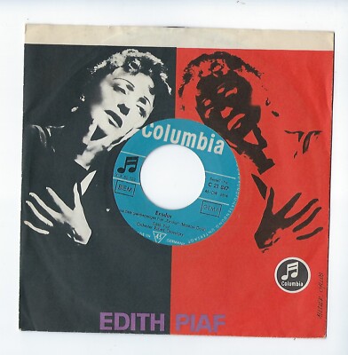 Edith Piaf:  Exodus (Filmmelodie), C'est l'amour, Columbia C 21 847, Deutschland