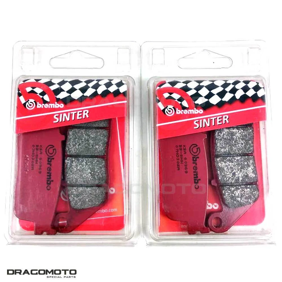 Pastillas de freno delanteras HONDA CBF 1000 2008 2009 SA BREMBO sinterizadas 07HO30SA Foto 3 de 4
