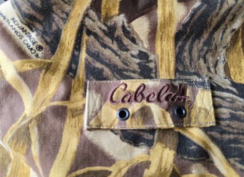 Cabelas for Women Advantage Wetlands Camo Jacket Full Zip Hooded Hunting Coat S - Picture 21 of 24