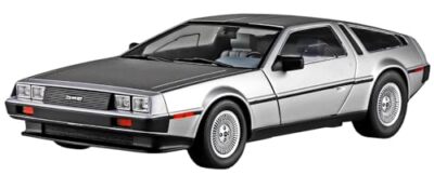 ◉1/64 DeLorean DMC-12 Ⅱ　 PARTIⅢ➕フィギュア2体 MJ 1:64 back to the future DeLorean DMC 12 Diecast Model Car
