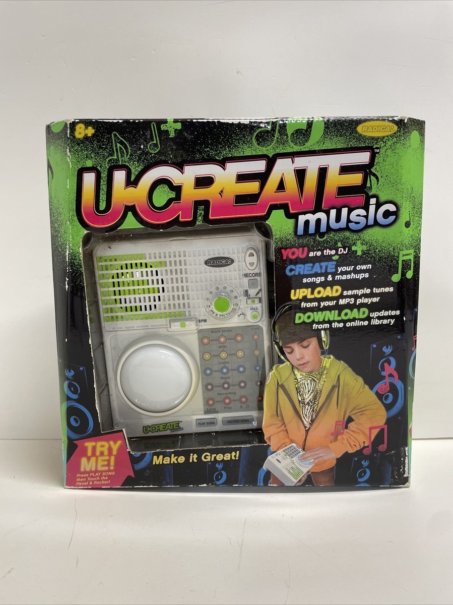 Radica U-create Music N9496 Sampler DJ Mixer Mattel 2009 for