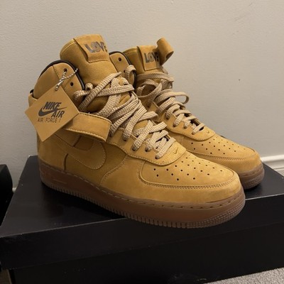 Nike AF1 Air Force 1 Premium Bobbito Mac & Cheese Wheat Sz 10.5 DS New 2007