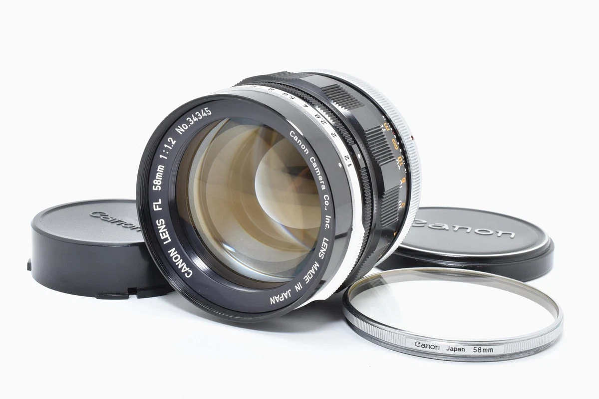 Canon f/1.2 Camera Lenses 58mm Focal for sale | eBay
