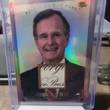 2023 Pieces of the Past Historical  George W. Bush authentic historical document