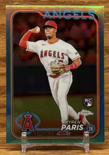 KYREN PARIS Aqua /199 Refractor Rookie | 2024 Topps Chrome Los Angeles ANGELS