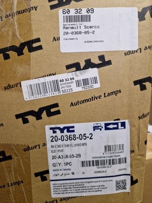 TYC 20-0368-05-2 Scheinwerfer für RENAULT SCENIC GRAND SCENIC Neu OVP