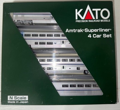 Kato N Scale 106-3515 Amtrak Superliner Phase IVb 4 Car Set A | eBay