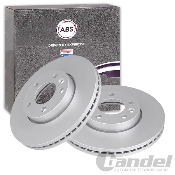 2X A.B.S. Bremsscheiben 308Mm Vorne Passend FüR Vw California Multivan Touareg-image
