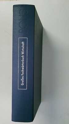 102093 Peter H. Collin PONS GROSSES FACHWÖRTERBUCH WIRTSCHAFT Englisch-Deutsch,