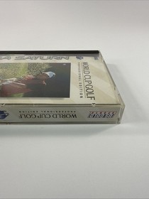 World Cup Golf: Professional Edition (Sega Saturn, 1996) CIB With Foam Insert