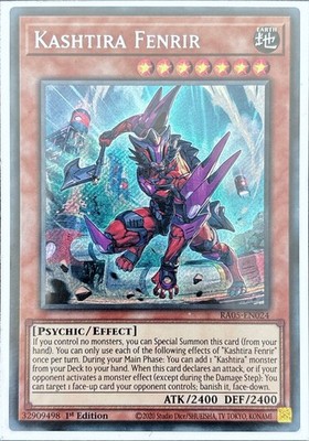 Kashtira Fenrir RA05-DE024 Secret Rare 1. Auflage