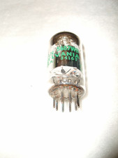  1  Sylvania 5687WB Premo Black Plates Audio VACUUM TUBE Hickok 539C Tested