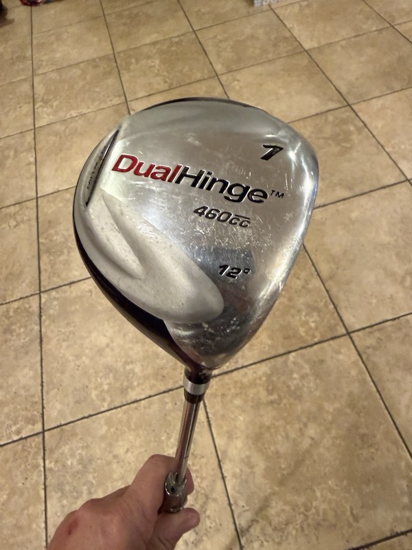 medicus dual hinge driver 460 12 Degree No Headcover Training Aid Right Handed