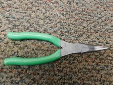 Snap-on Tools Usa Green Soft Grip 7 Talon Grip 35 Needle Nose Pliers 946cf