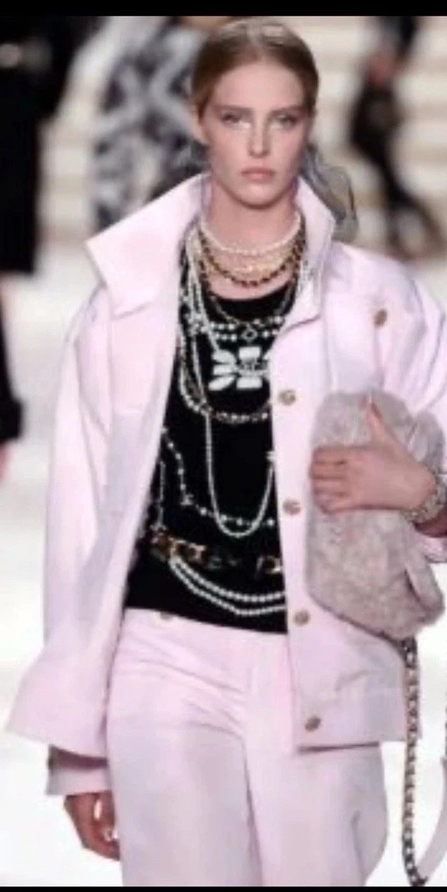 Giacca CHANEL autentica indossata una volta!! Taglia 42 US taglia 10 12