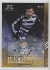 2015 Topps Apex Gold Auto /50 Dom Dwyer #18 Auto