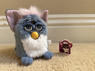 VID 1998 Hasbro Tiger Electronics Furby Electronic Interactive Elephant Blue