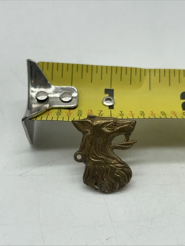 Vintage WW2 WWII Czechoslovak Military Boarder Guard Hat Cap Badge Czech Army