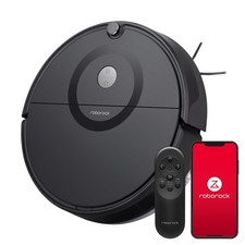 Robot Vacuum Cleaner Roborock E5 Black Water Wiping Mapping Strong Suctio 