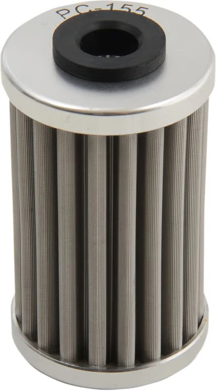 PC Racing stainless steel reusable tall oil filter KTM 250 400 450 520 525 PC155 - Image 2 of 4