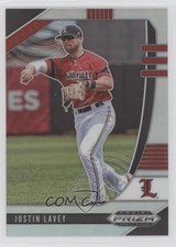 2020 Panini Prizm Draft Picks Silver Prizm Justin Lavey #PDP103 n1u