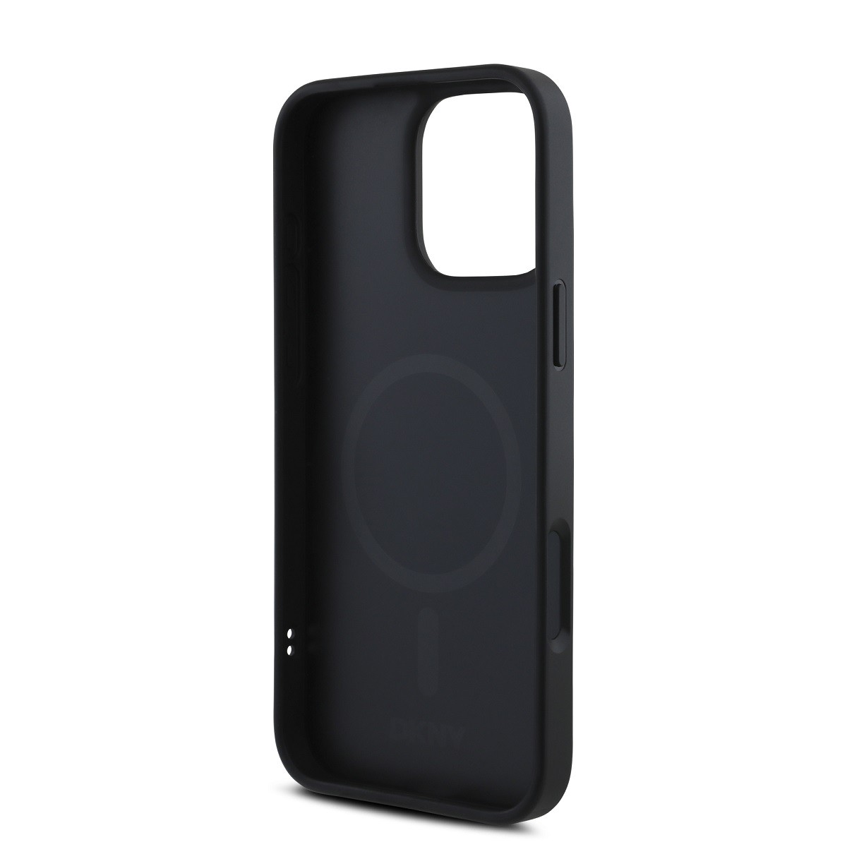 Coque rigide iPhone 16 Pro Max DKNY elegante avec logo en metal plaque - 4