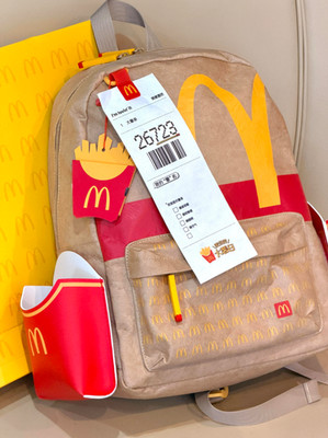 HOT ITEM! NWT McDonald s Large French Fries Bag Backpack 2026