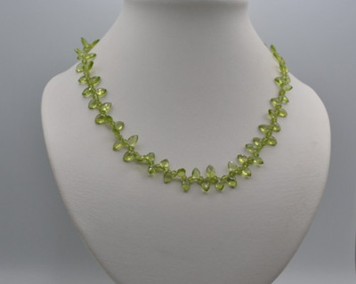 Peridot Necklace - Genuine Gemstone | Luminous Natural Stone Jewellery