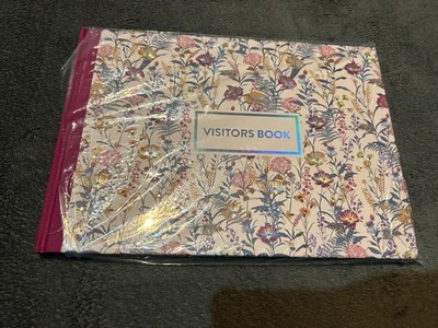 Pukka Pad, Bloom A4 Visitors Book   96 Pages with 768 Entry Spaces A4 (New)