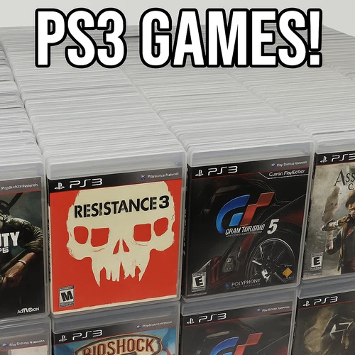 PS3 - Playstation 3 Games In Cases - *Pick Your Game* - Cleaned & Tested - 10/13