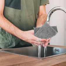 10 Pcs Kitchen Towels Bamboo Fiber Dishcloths Reusable Dish Washing Towels Soft