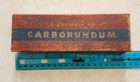 Antique Stone Knife or Blade  Sharpener Carborundum Over 80 Years Old!! — photo 5