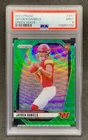 2024 Prizm JAYDEN DANIELS Commanders Green Wave Rookie RC SP #347 Mint PSA 9