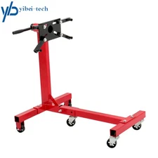 Engine Stand 1500LBS Folding Motor Hoist Dolly w/Adjustable 360° Mounting Head