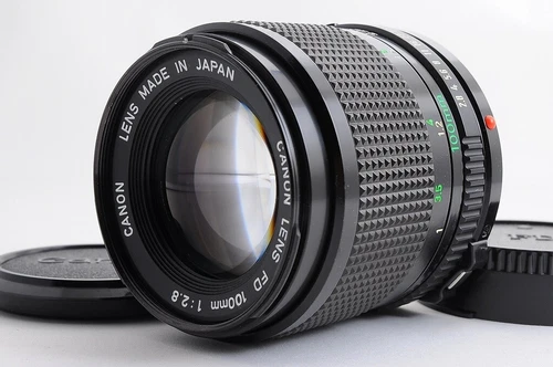 【NEAR MINT】CANON NEW FD NFD 100mm F/2.8 MF Telephoto Lens For FD Mount JP...
