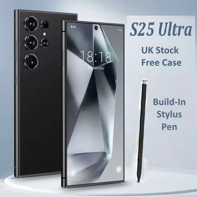 Smartphone Android S25 Ultra 5G Global Unlocked New 7.3