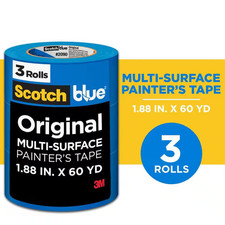 Scotchblue 1.88 In. X 60 Yds. Original Multi-Surface Painter'S Tape 3 Rolls 