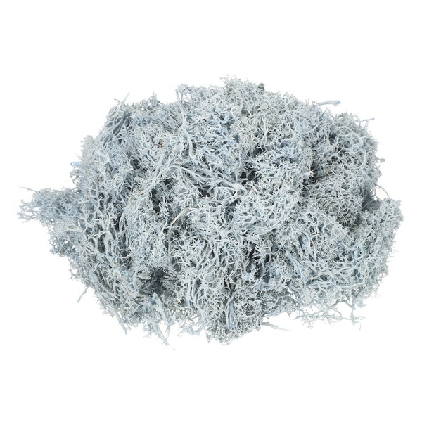 4.6Oz Rentier Moos, Hellblau, KüNstlich FüR Topfpflanzen, Indoor-Deko-image