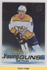 2019-20 Upper Deck Young Guns Silver Foil Rem Pitlick #456 READ 0mh2