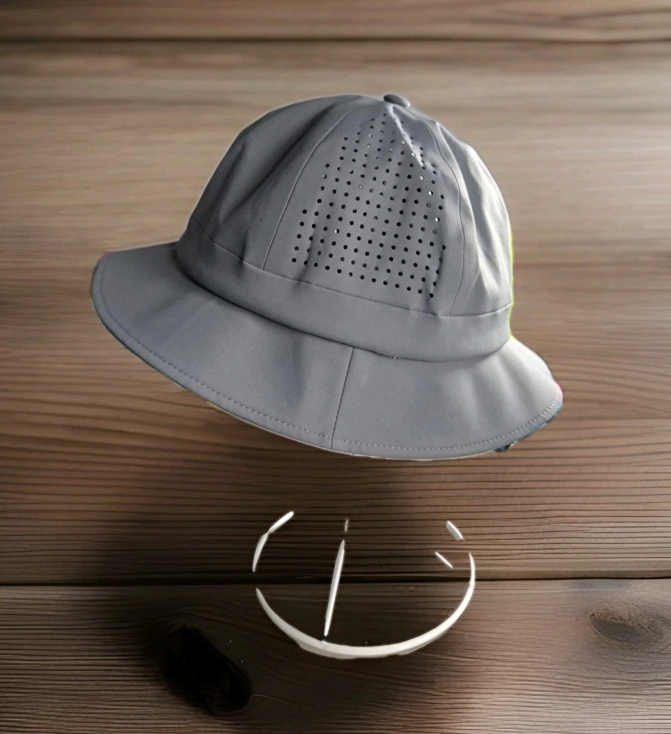 herschel Seamless bucket hat Gray Lightweight Breathable Packable Perfect
