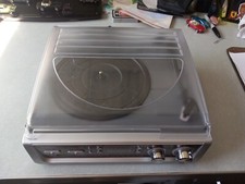 Brookstone iConvert USB Turntable With Radio/SD Slot Tested Working Excellent