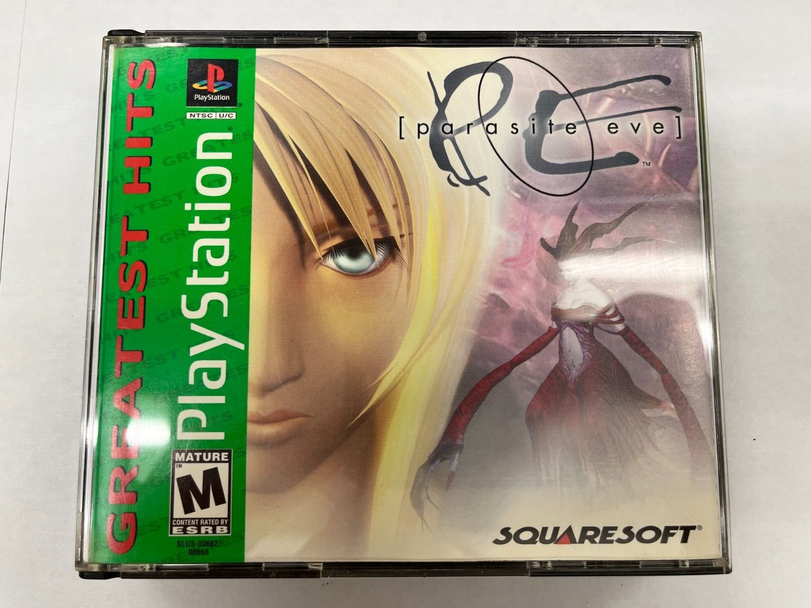 Parasite Eve (Sony PlayStation 1, 1998) PS1 Discs And Case No Bonus  Disc/Manual