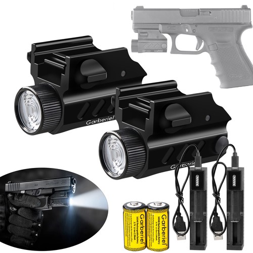 Mira Laser Rojo Recargable Tactica Pistola Rifle Riel | Meses sin interés