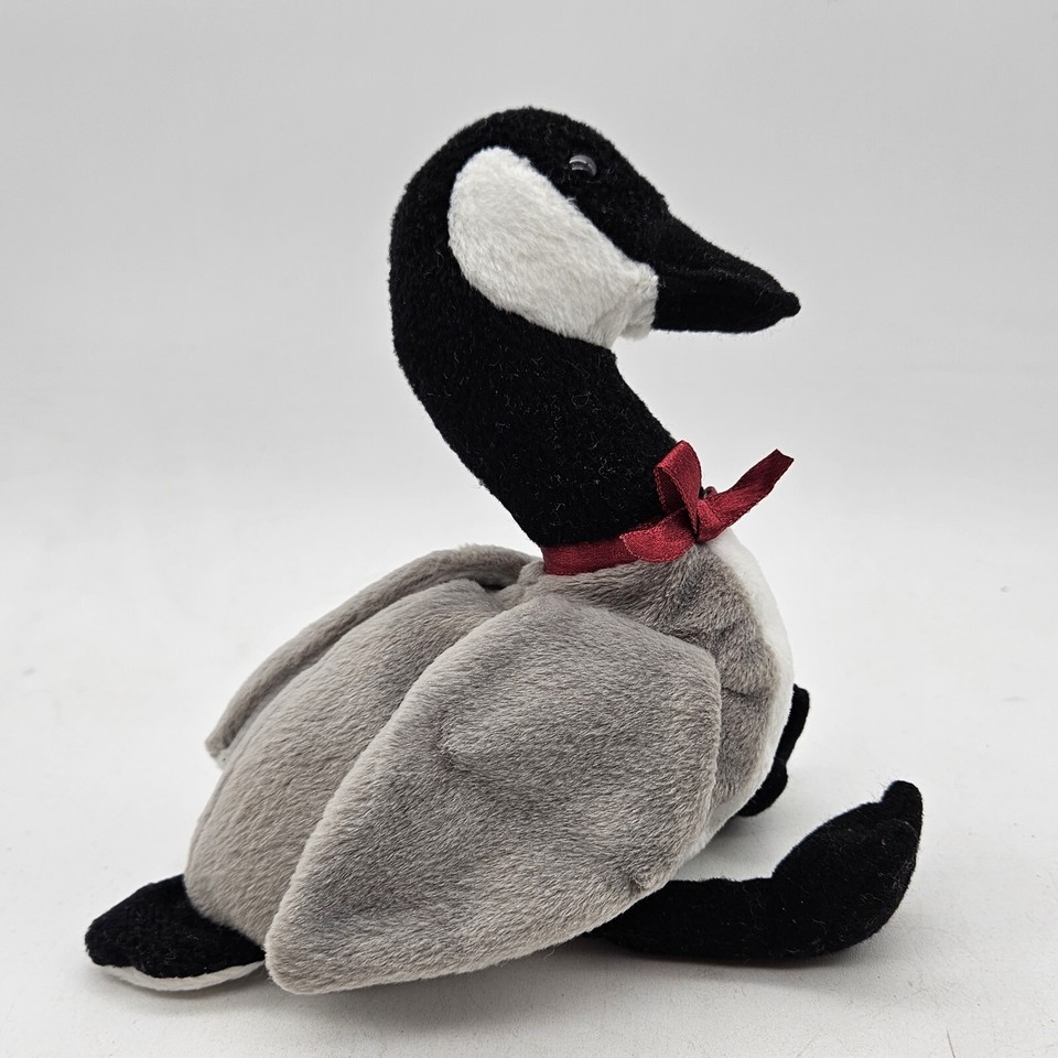 Ty Beanie Babies Loosy The Canadian Goose Plush Beanie Stuffed Animal
