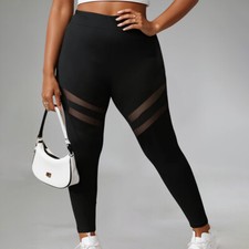 Women Gym Yoga Stretch Pants Workout Fitness Leggings Sports Lifting Trousers US