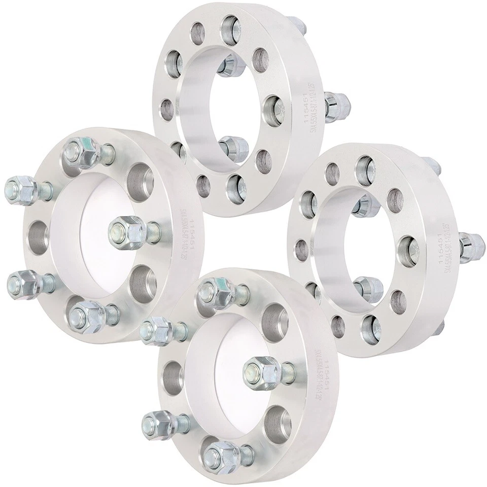 4Pcs 1.25" or 32mm 5x4.5 Wheel Spacers 1/2"x20 For Mercury Grand Marquis 1998-11 Foto 2 de 4