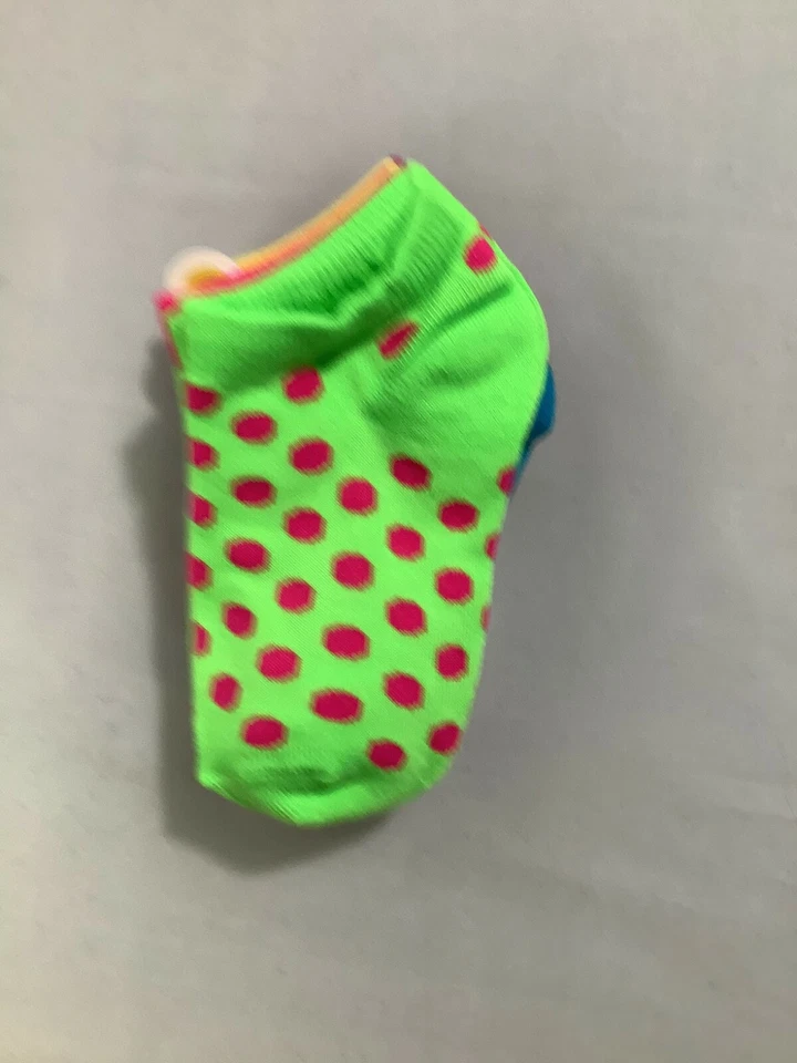 Calcetines al tobillo pequeños descoloridos Glory para niñas ¡Paquete de 6 NUEVOS! Foto 2 de 4