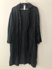 Gianni Versace Istante Silk blend black silver jacket made in Italy vintage 1973